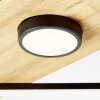 Brilliant Woodbridge Lámpara de Techo LED Marrón, Negro, 1 luz