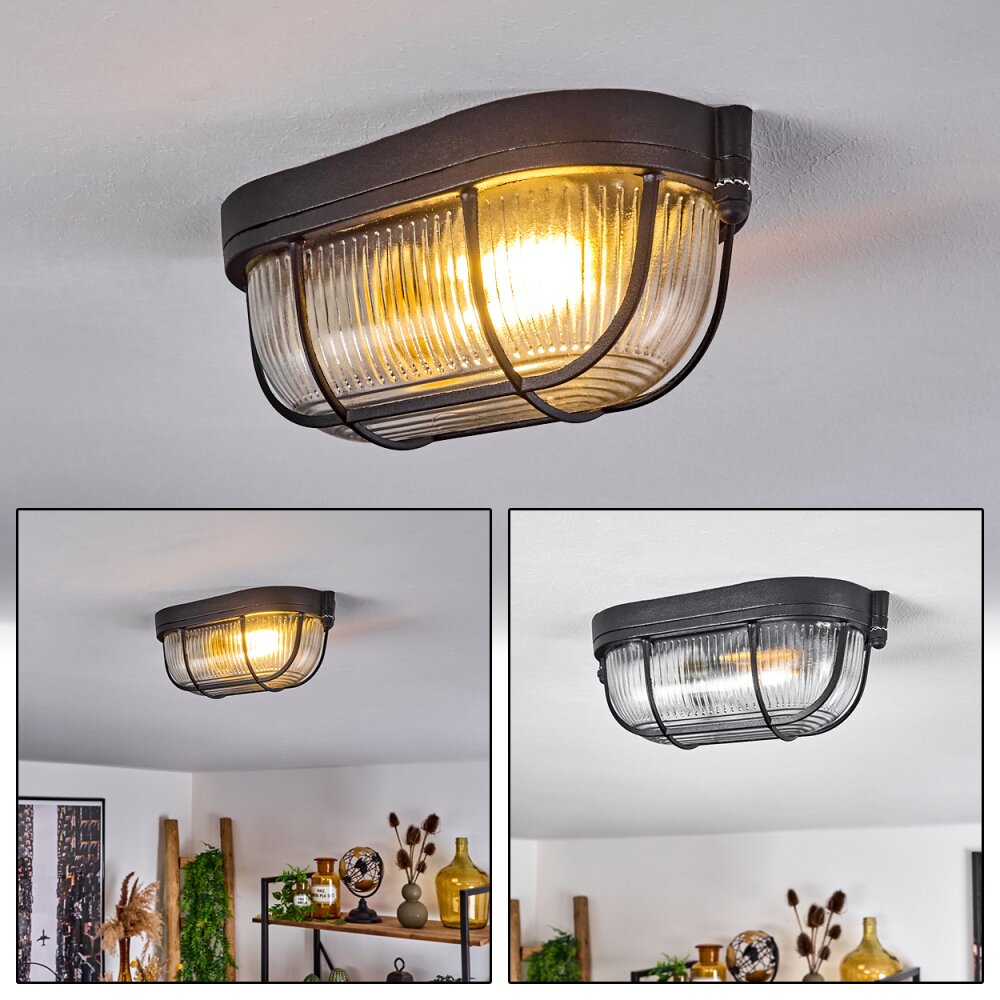 Quintay Lámpara de Techo Negro, 1 luz main product photo