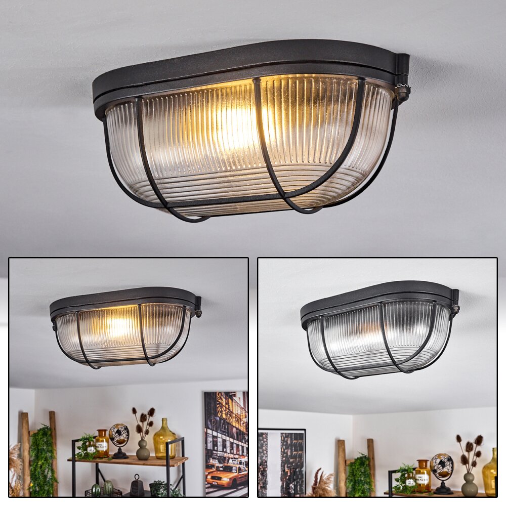 Quintay Lámpara de Techo Negro, 1 luz main product photo