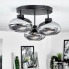 Haikala Lámpara de Techo Ahumado, 3 luces
