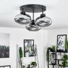 Haikala Lámpara de Techo Ahumado, 3 luces