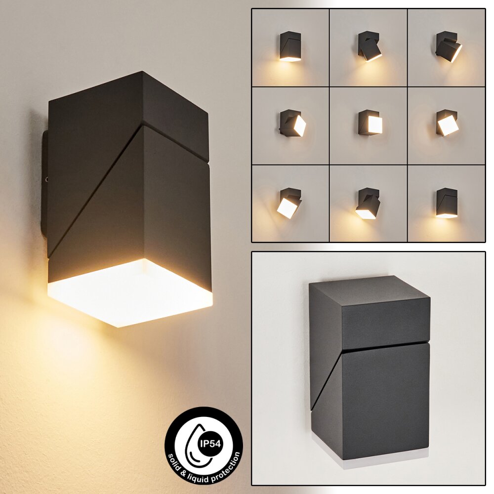 Toogong Aplique para exterior LED Antracita, 1 luz main product photo