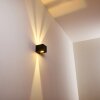 Aplique para exterior Jonava LED Negro, 2 luces