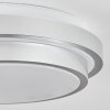 Subles Lámpara de Techo LED Plata, 1 luz, Sensor de movimiento