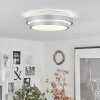 Subles Lámpara de Techo LED Plata, 1 luz, Sensor de movimiento