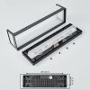 Burseryd Aplique para exterior LED Antracita, 1 luz