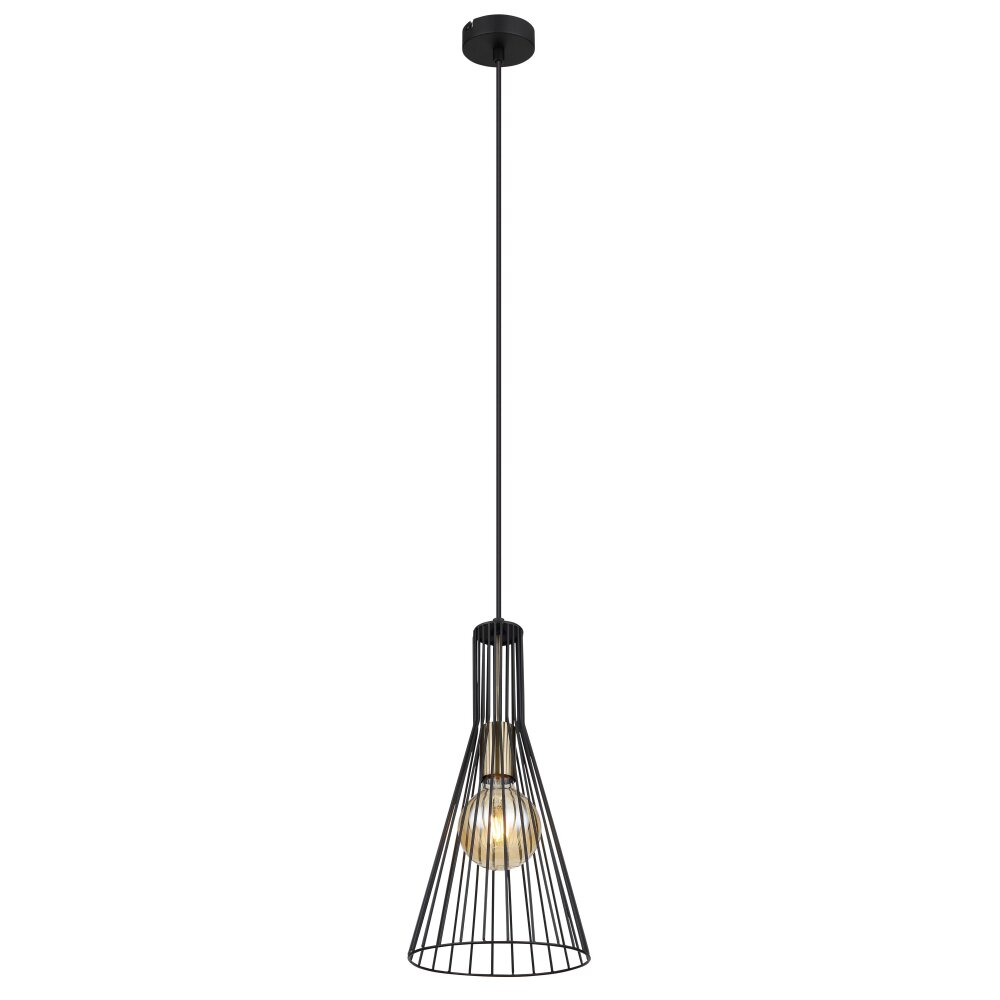 Globo MILLI Lámpara Colgante Negro, 1 luz main product photo