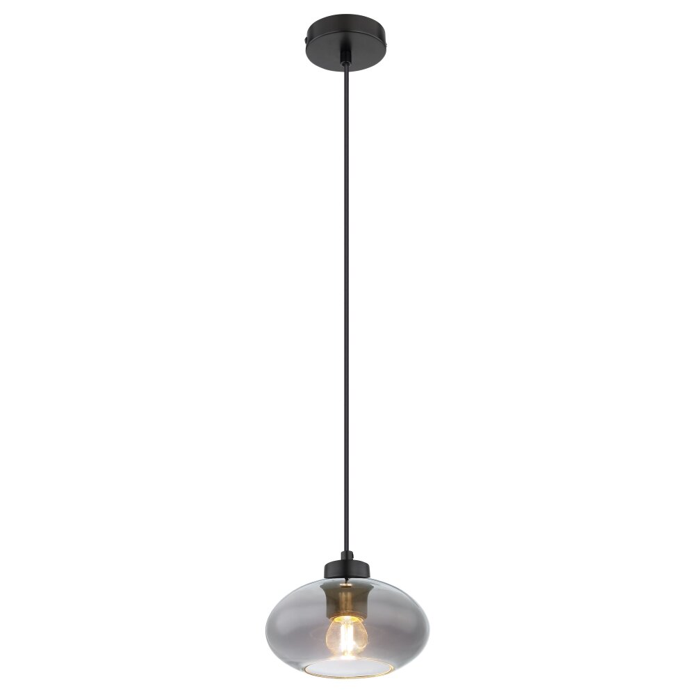 Globo SHAUN Lámpara Colgante Negro, 1 luz main product photo