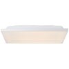 Brilliant Malgas Lámpara de Techo LED Blanca, 1 luz, Mando a distancia