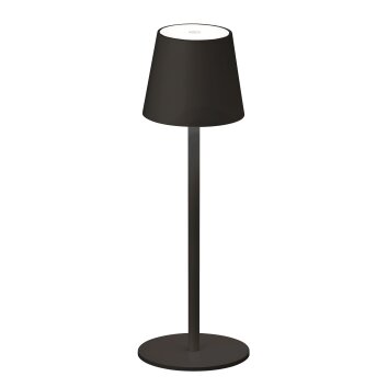 FHL easy Tropea Lámpara de mesa LED Negro, 1 luz