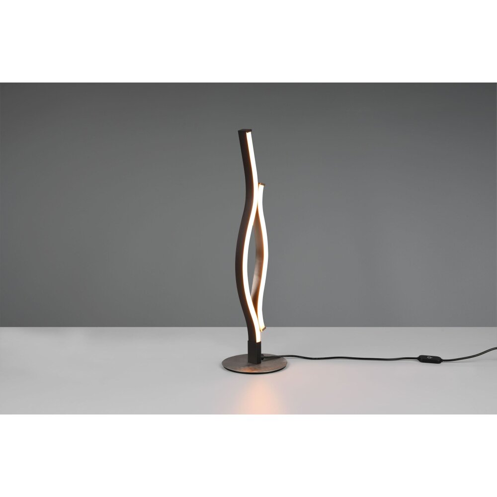 Trio Blaze Lámpara de mesa LED aluminio bruñido, 1 luz main product photo