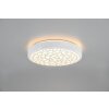 Reality Chizu Lámpara de Techo LED Blanca, 1 luz, Mando a distancia, Cambia de color