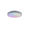 Reality Chizu Lámpara de Techo LED Blanca, 1 luz, Mando a distancia, Cambia de color