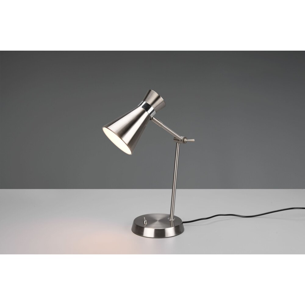 Reality Enzo Lámpara de mesa Níquel-mate, 1 luz main product photo