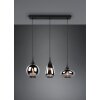 Trio Lumina Lámpara Colgante Negro, 3 luces