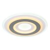 Globo SABATINO Lámpara de Techo LED Blanca, 1 luz, Mando a distancia