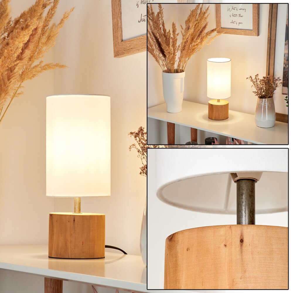 Geneva Lámpara de mesa Crudo, 1 luz main product photo