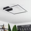 Taleta Lámpara de Techo LED Negro, 1 luz