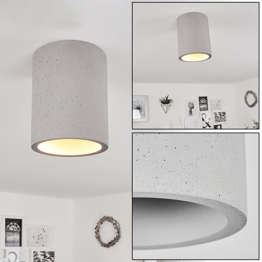 Stettler Lámpara de Techo Gris, 1 luz main product photo