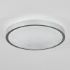 Subles Lámpara de Techo LED Blanca, 1 luz, Sensor de movimiento