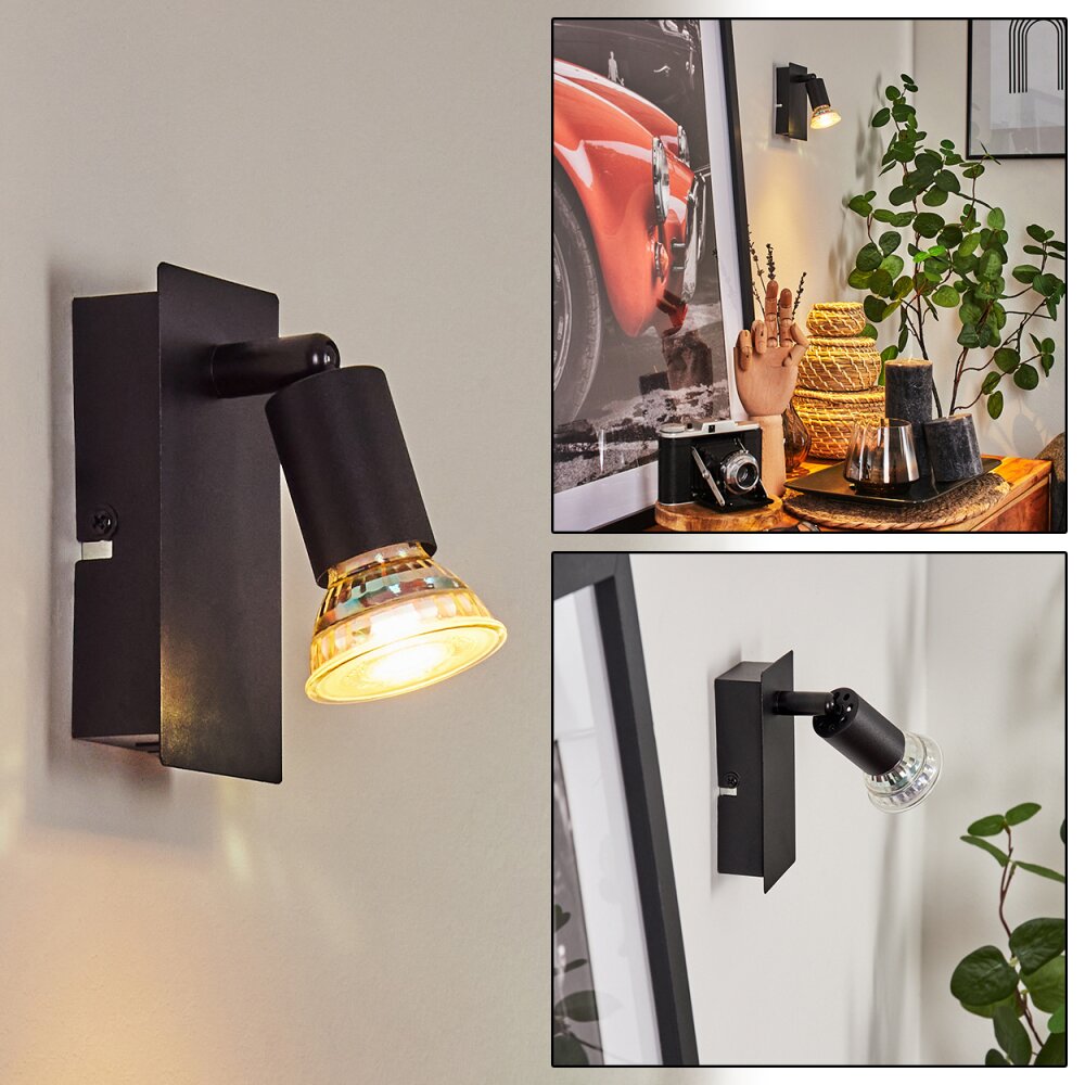 Castillo Aplique Negro, 1 luz main product photo