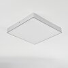 Mentque Lámpara de Techo LED Plata, 1 luz