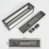 Apidou Aplique para exterior LED Antracita, 1 luz