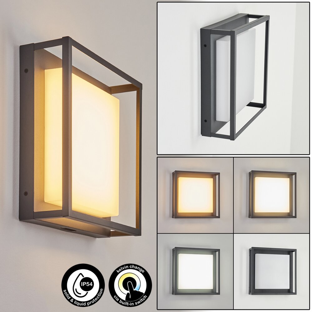 Nonza Aplique para exterior LED Antracita, 1 luz main product photo