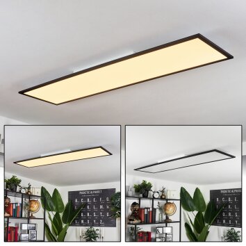 Wilderswil Lámpara de Techo LED Blanca, 1 luz