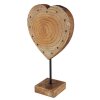 Globo HERZ Lámpara solar LED Color madera, 13 luces