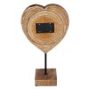 Globo HERZ Lámpara solar LED Color madera, 13 luces