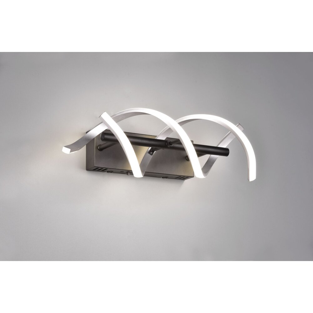 Trio Sequence Aplique LED Aluminio, Negro, 1 luz main product photo