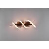 Trio Sequence Aplique LED Aluminio, Negro, 1 luz