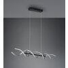 Trio Sequence Lámpara Colgante LED Aluminio, Negro, 1 luz