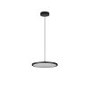 Trio Tray Lámpara Colgante LED Negro, 1 luz