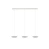 Trio Tray Lámpara Colgante LED Blanca, 3 luces