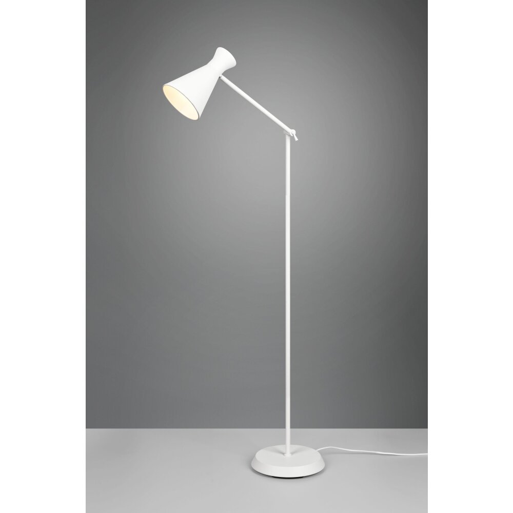 Reality Enzo Lámpara de Pie Blanca, 1 luz main product photo
