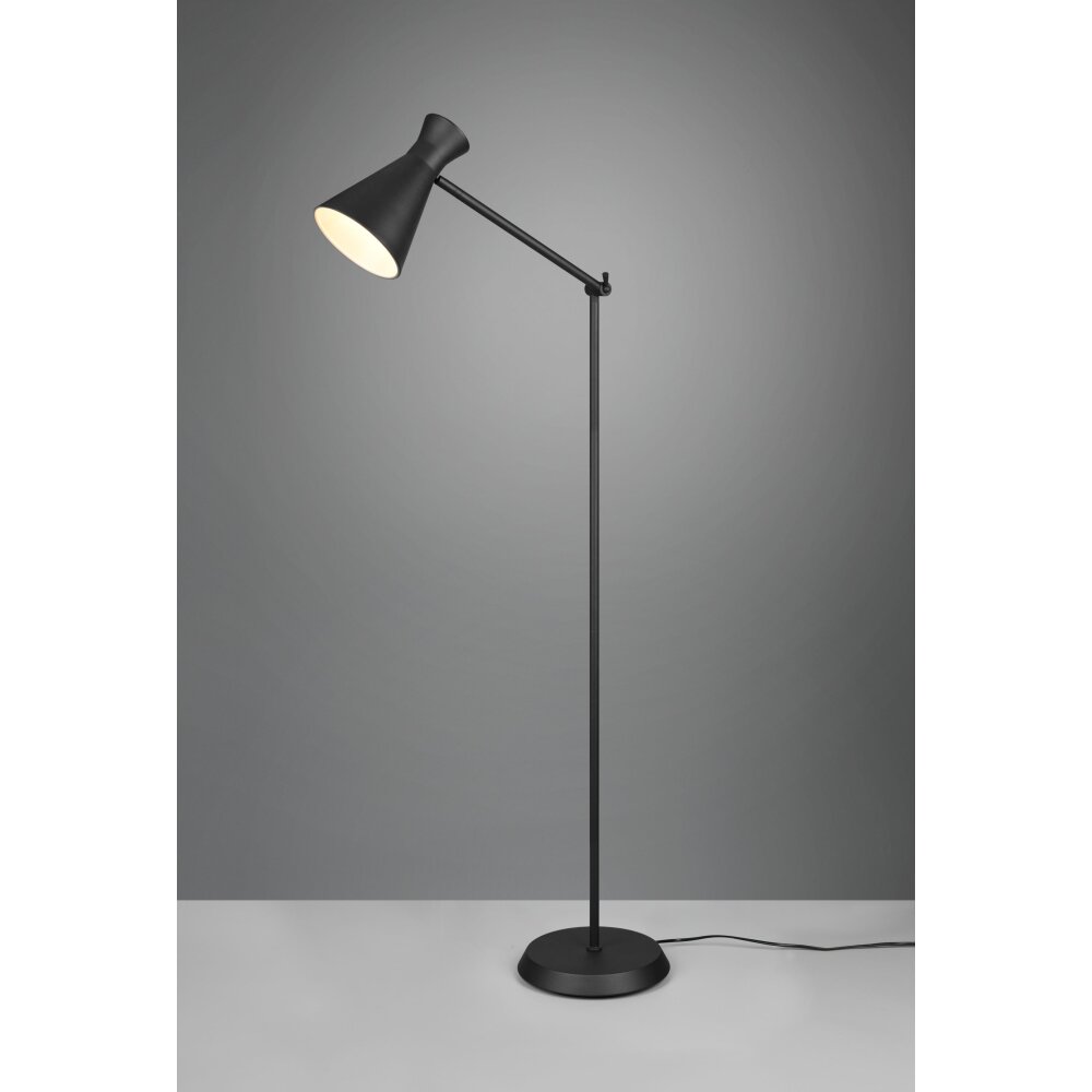 Reality Enzo Lámpara de Pie Negro, 1 luz main product photo