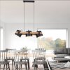 Leuchten-Direkt CUP Lámpara Colgante Negro, 3 luces