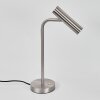 Dalheim Lámpara de mesa LED Níquel-mate, 1 luz