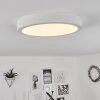 Finsrud Lámpara de Techo LED Blanca, 1 luz