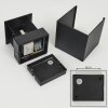 Tamarin Aplique para exterior LED Negro, 2 luces