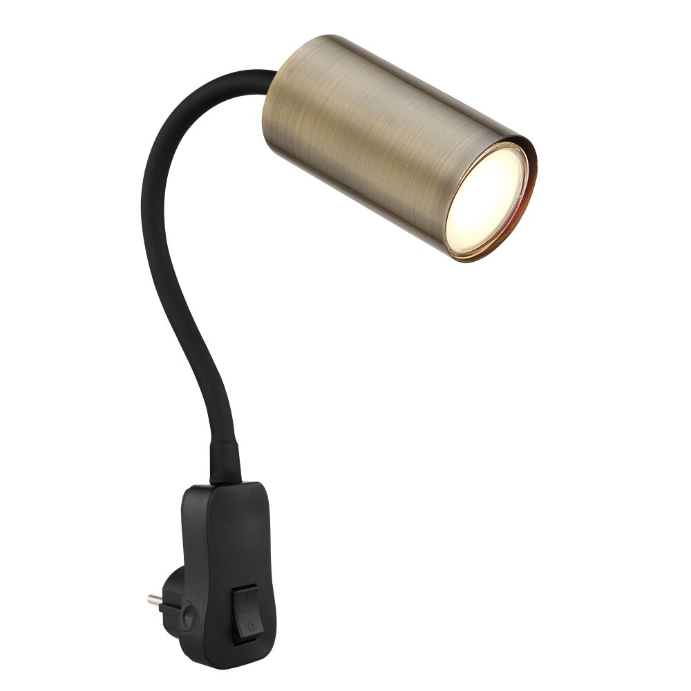 Globo ROBBY Aplique Negro, 1 luz main product photo