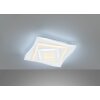 Fischer & Honsel Hero Lámpara de Techo LED Blanca, 1 luz, Mando a distancia