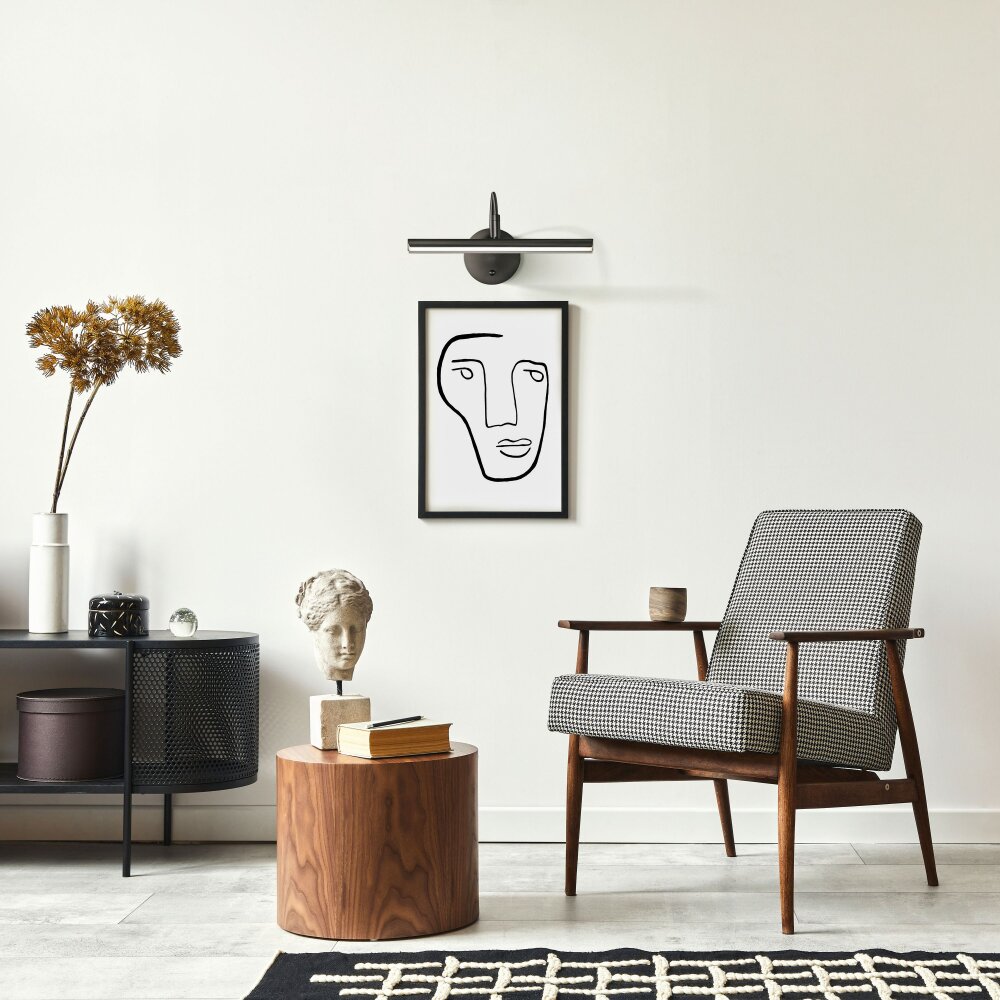 Fischer & Honsel Nami Aplique LED Negro, 1 luz main product photo