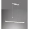 Fischer & Honsel Vito Lámpara Colgante LED Níquel-mate, 1 luz