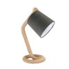 Fischer & Honsel Yara Lámpara de mesa Crudo, 1 luz