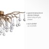 Paul Neuhaus ICICLE Lámpara de Techo Latón antiguo, 4 luces