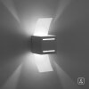 Paul Neuhaus ORMA Aplique Aluminio, 1 luz