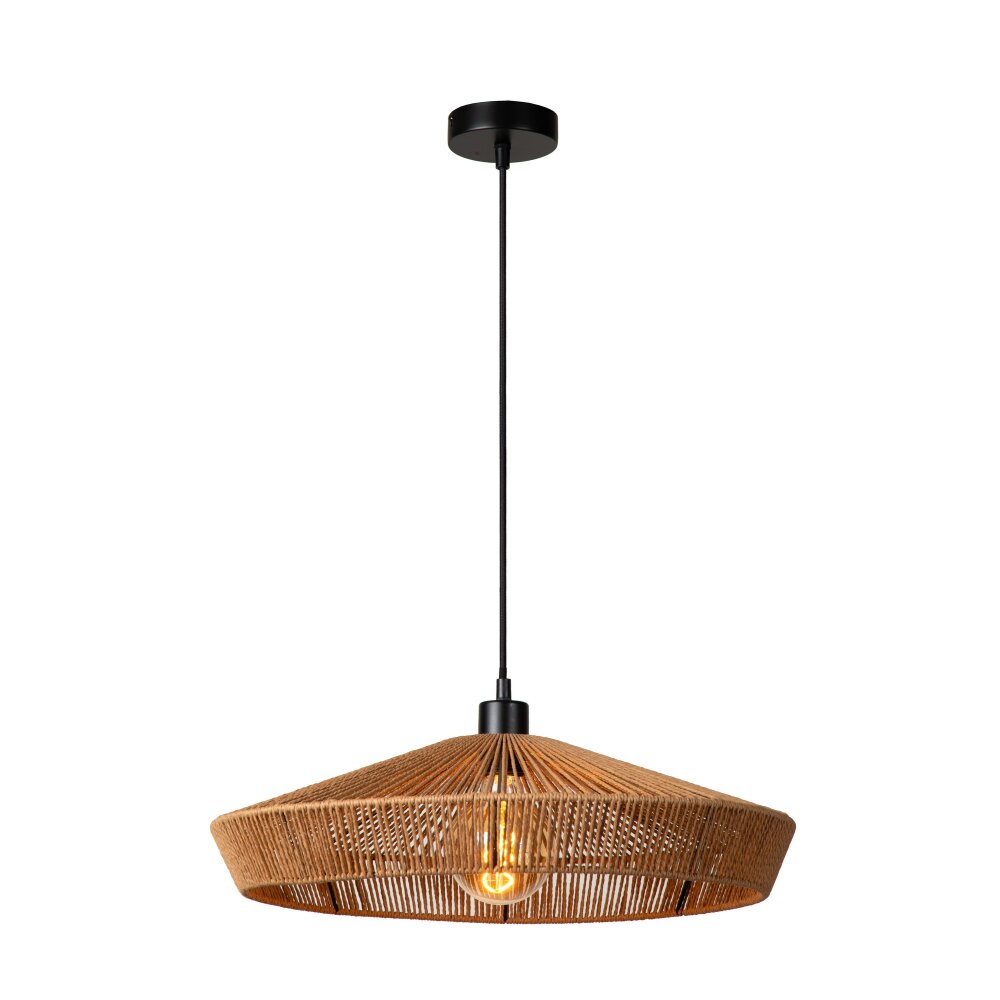 Lucide YUNKAI Lámpara Colgante Negro, 1 luz main product photo